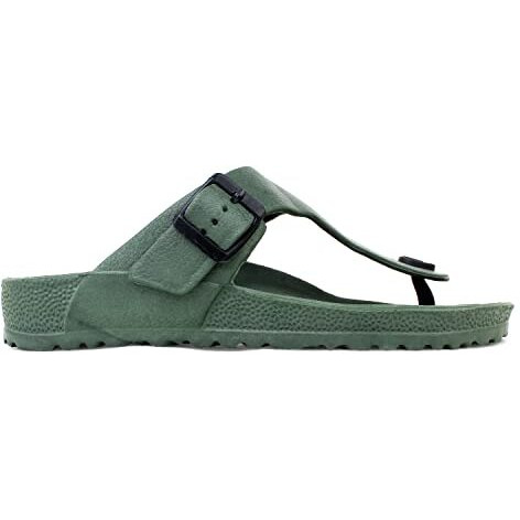 Hygear Men's Orbital Olive Green Slippers_10 UK (HG-GE-1001)