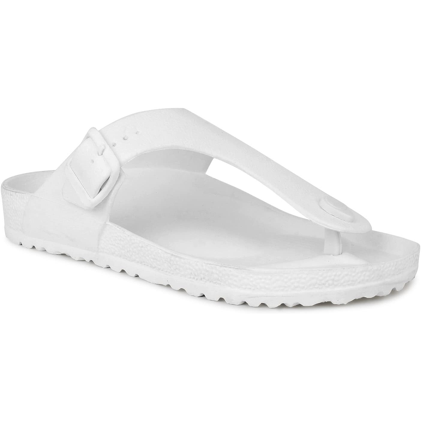 Hygear Men's Orbital White Slippers_6 UK (HG-GE-1001)