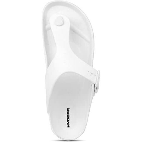 Hygear Men's Orbital White Slippers_6 UK (HG-GE-1001)