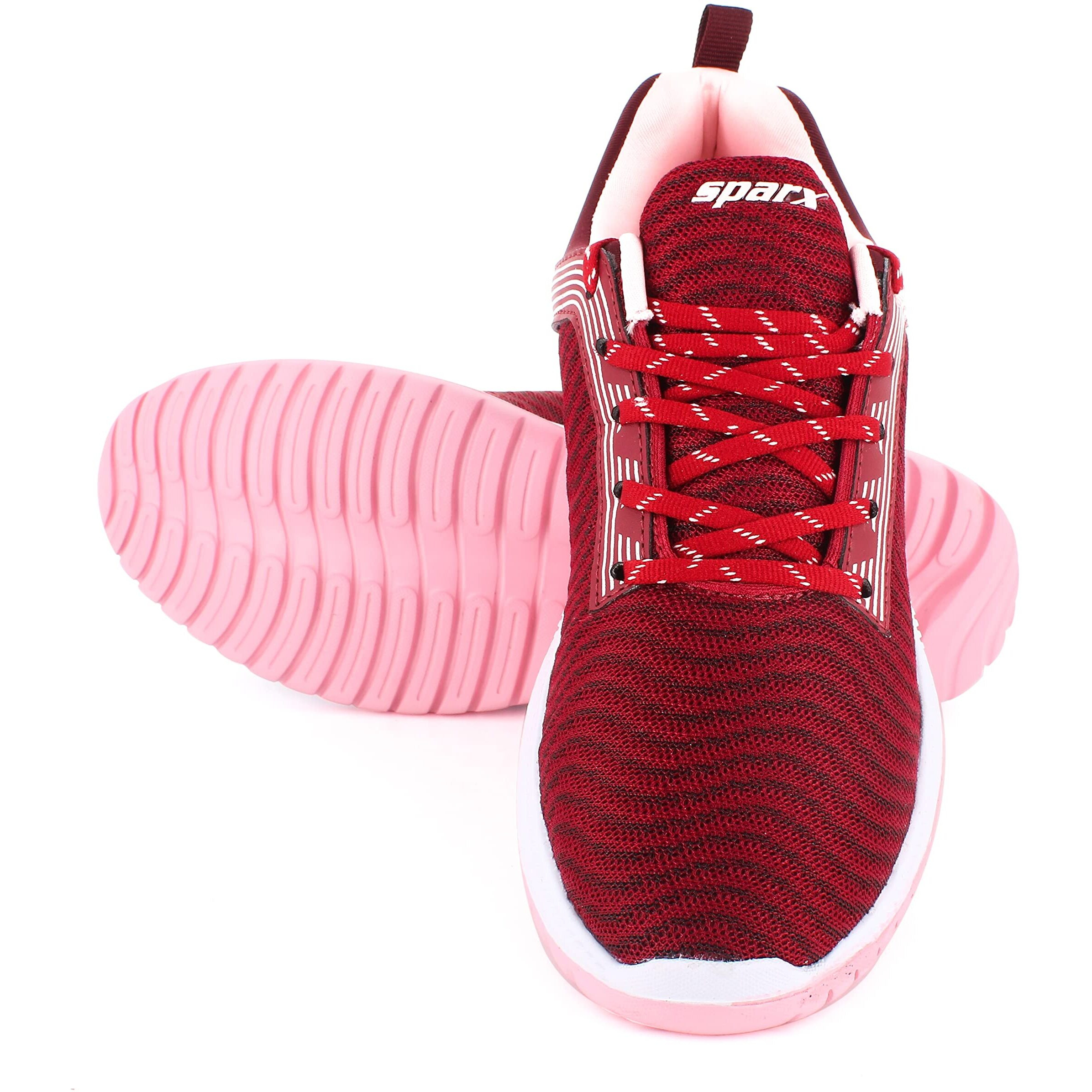 Sparx Womens SL 164 | Enhanced Durability & Soft Cushion | Pink Walking Shoe - 5 UK (SL 164)