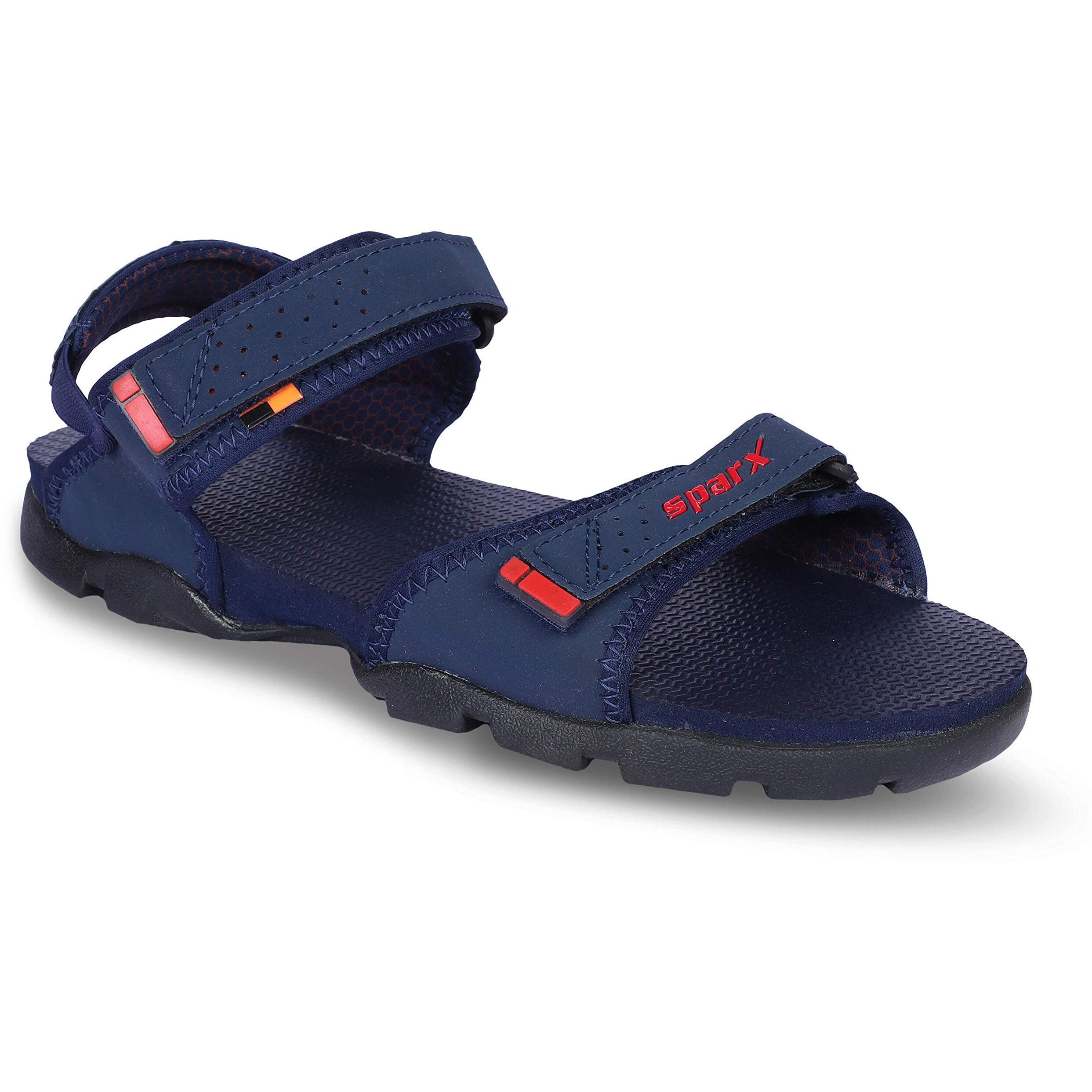 SPARX mens SS 119 | Latest, Daily Use, Stylish Floaters | Blue Sport Sandal - 10 UK (SS 119)
