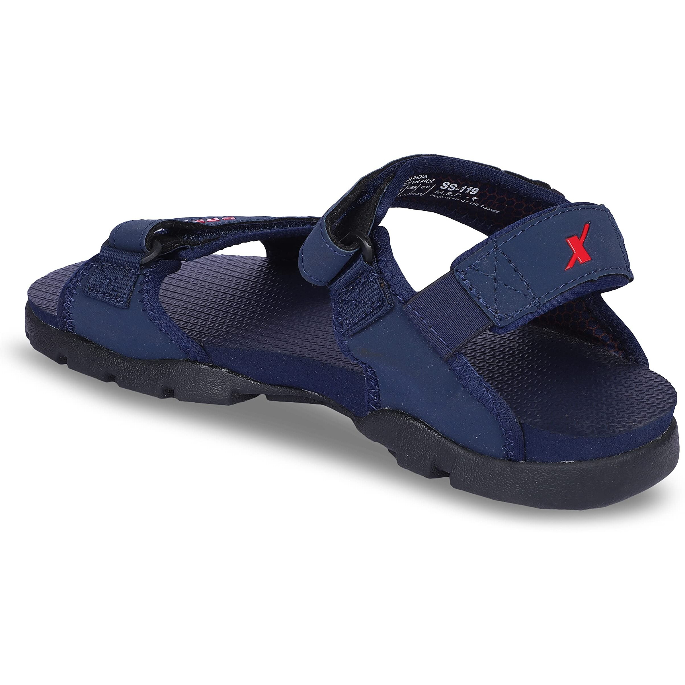 SPARX mens SS 119 | Latest, Daily Use, Stylish Floaters | Blue Sport Sandal - 10 UK (SS 119)