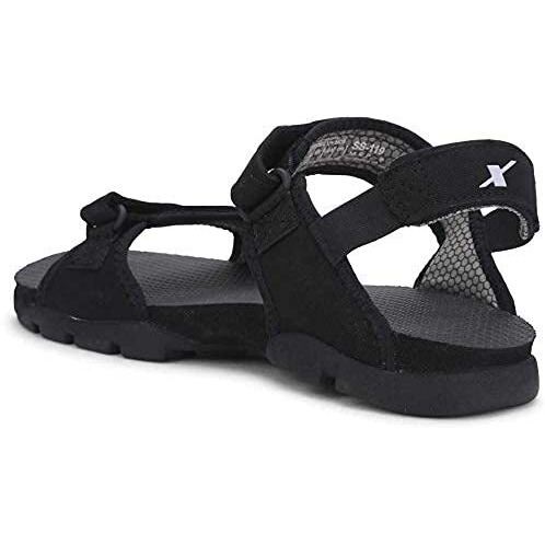 SPARX Men's Black Grey Sport Sandal (SS-119)