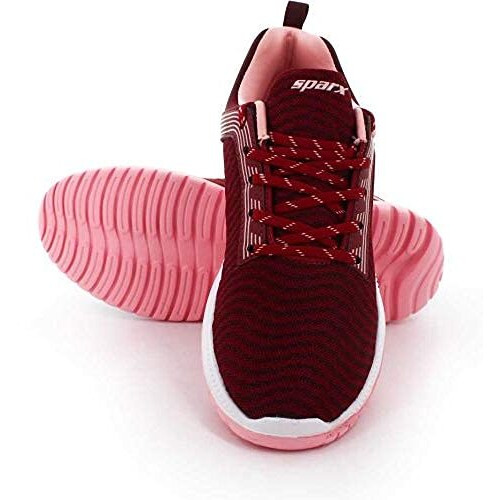 Sparx Womens SL 164 | Enhanced Durability & Soft Cushion | Pink Walking Shoe - 4 UK (SL 164)
