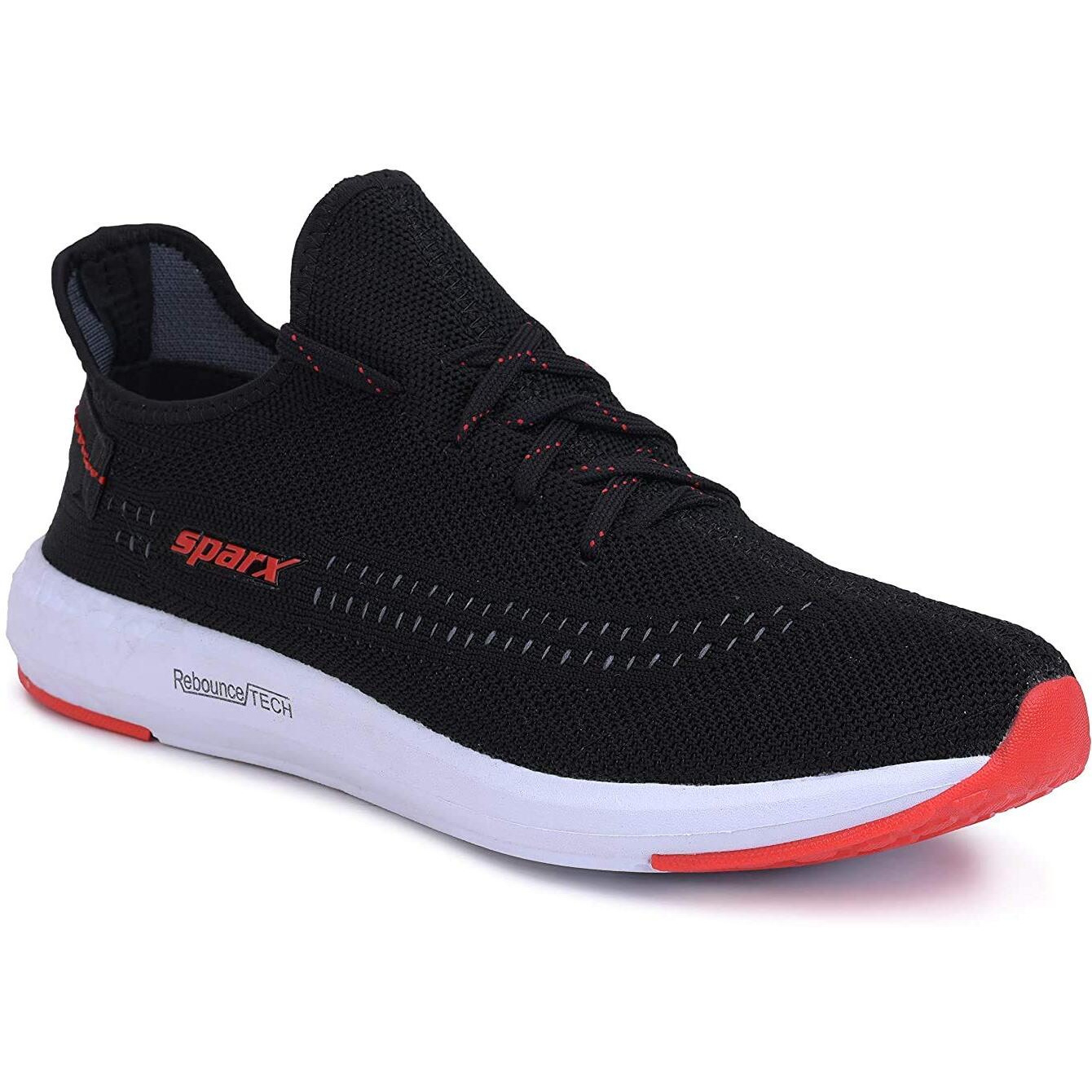Sparx Mens SM 482 | Enhanced Durability & Soft Cushion | Black Running Shoe - 7 UK (SM 482)