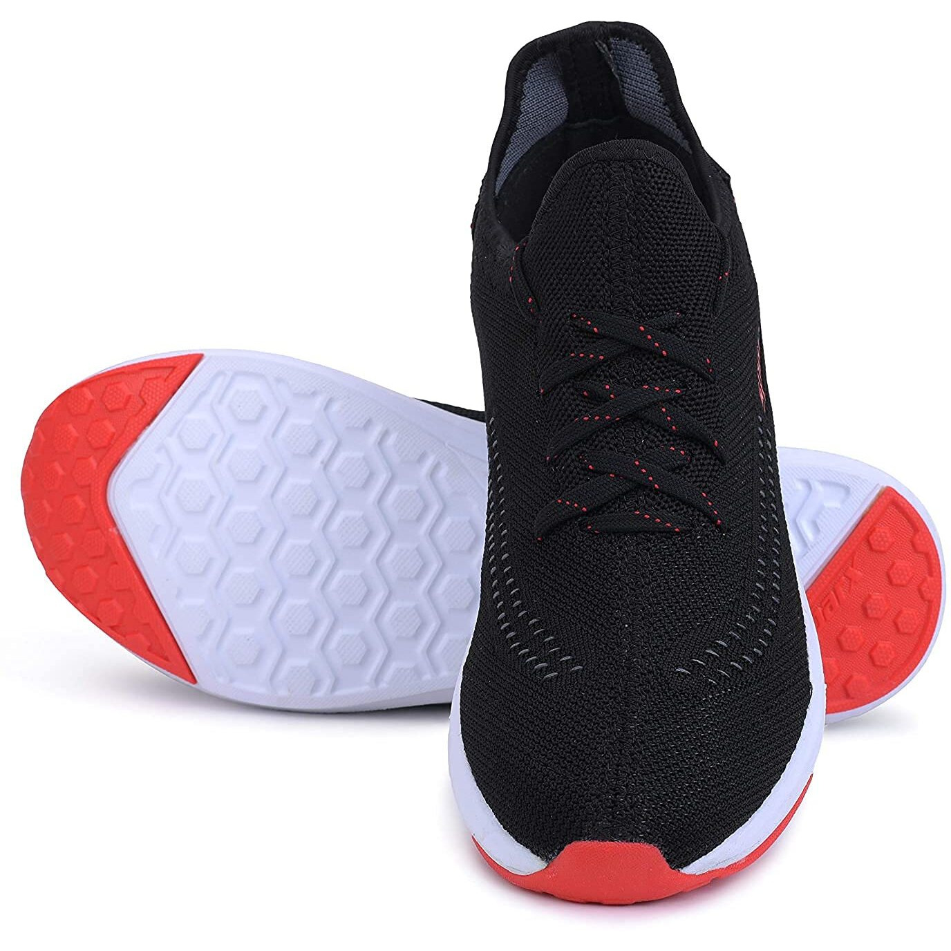 Sparx Mens SM 482 | Enhanced Durability & Soft Cushion | Black Running Shoe - 8 UK (SM 482)