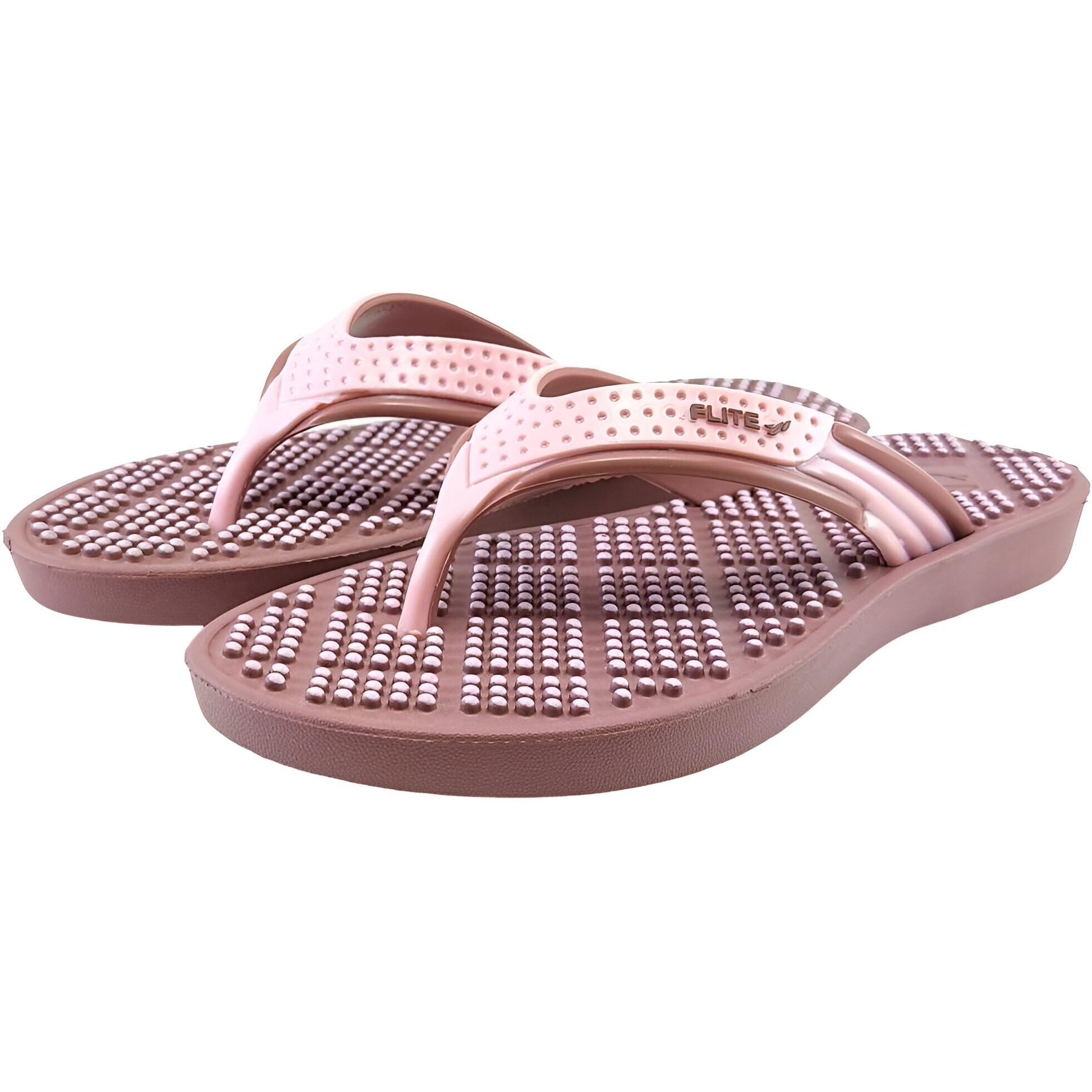 FLITE Women's Daily USe Slippers || Flip flop for Girls || Slip-Resistant Slippers for Women (Purple, 8)