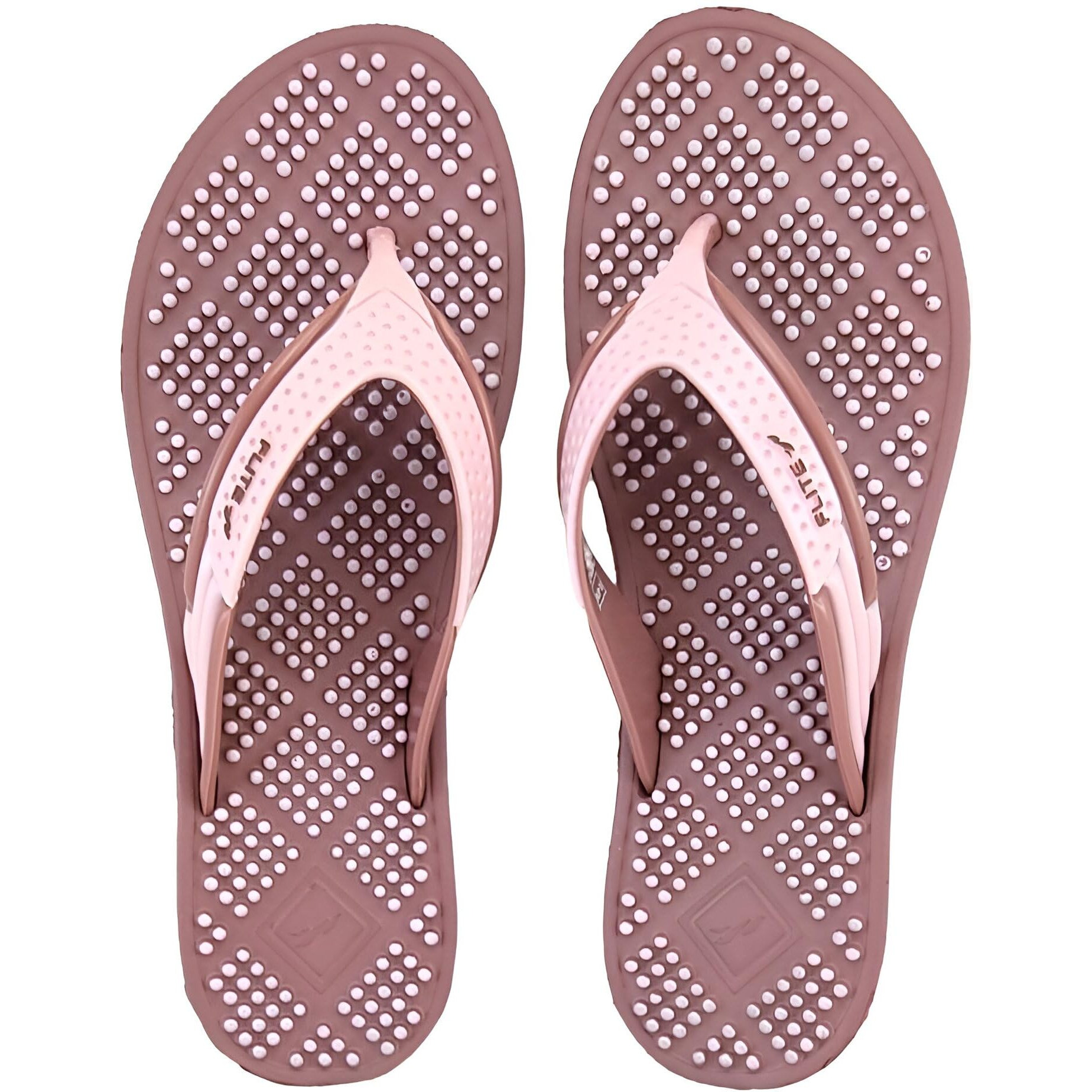 FLITE Women's Daily USe Slippers || Flip flop for Girls || Slip-Resistant Slippers for Women (Purple, 8)