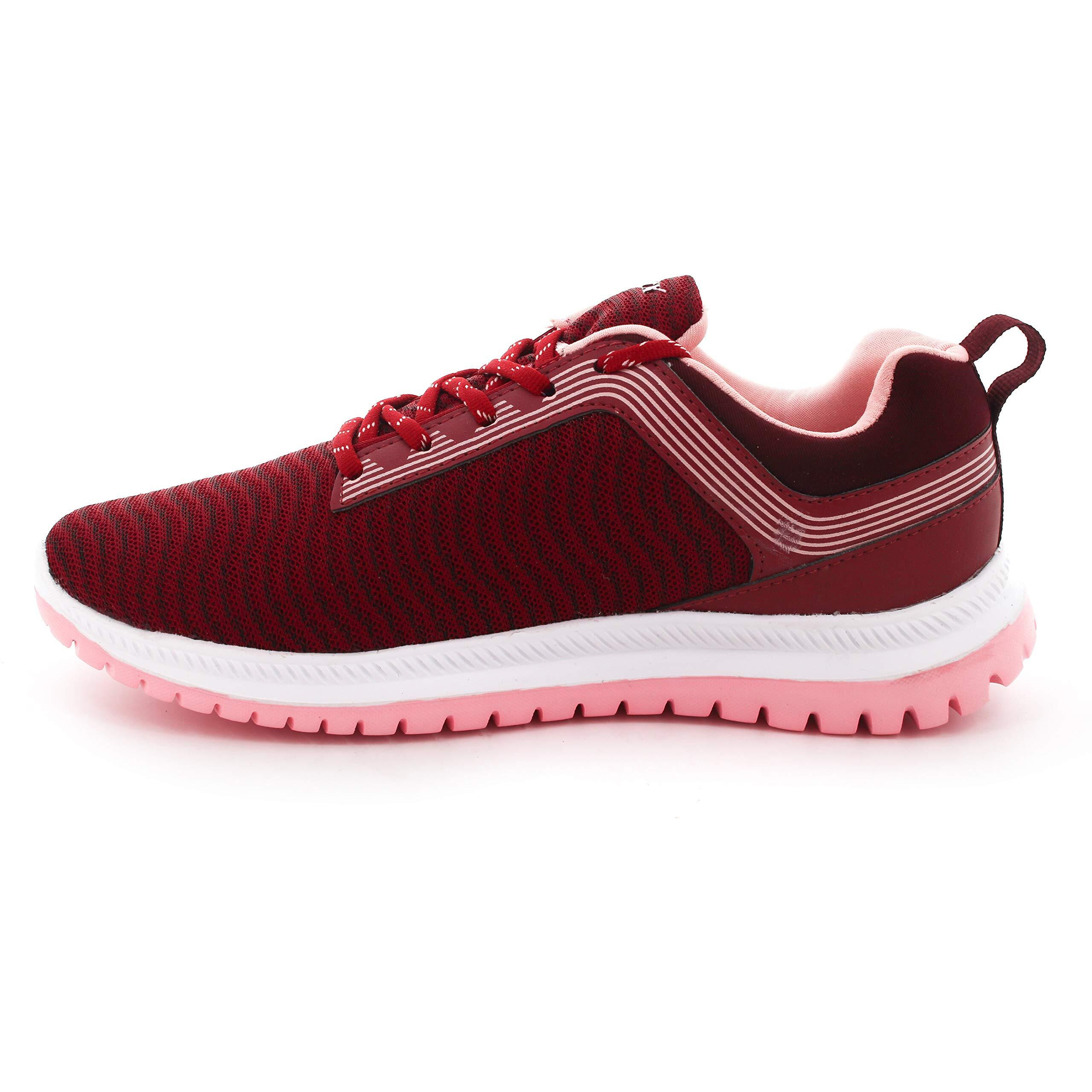 Sparx Womens SL 164 | Enhanced Durability & Soft Cushion | Pink Walking Shoe - 8 UK (SL 164)