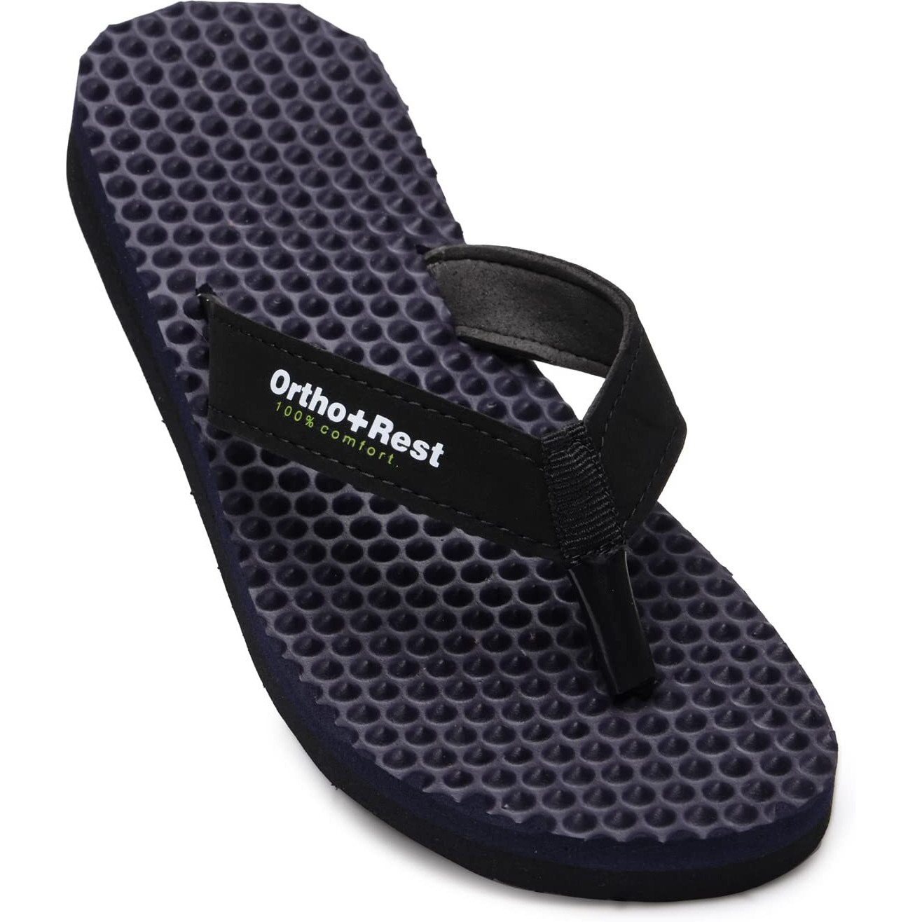 Ortho + Rest Extra Soft Comfort Ortho Slippers for Women Orthopedic Doctor Ladies Chappal Casual Flip Flops Girl Footwear For Home Daily Use (Blue, numeric_7)