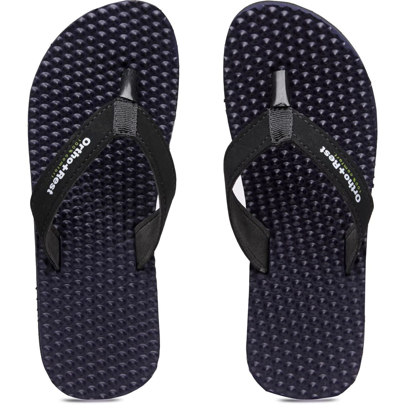 Ortho + Rest Extra Soft Comfort Ortho Slippers for Women Orthopedic Doctor Ladies Chappal Casual Flip Flops Girl Footwear For Home Daily Use (Blue, numeric_7)