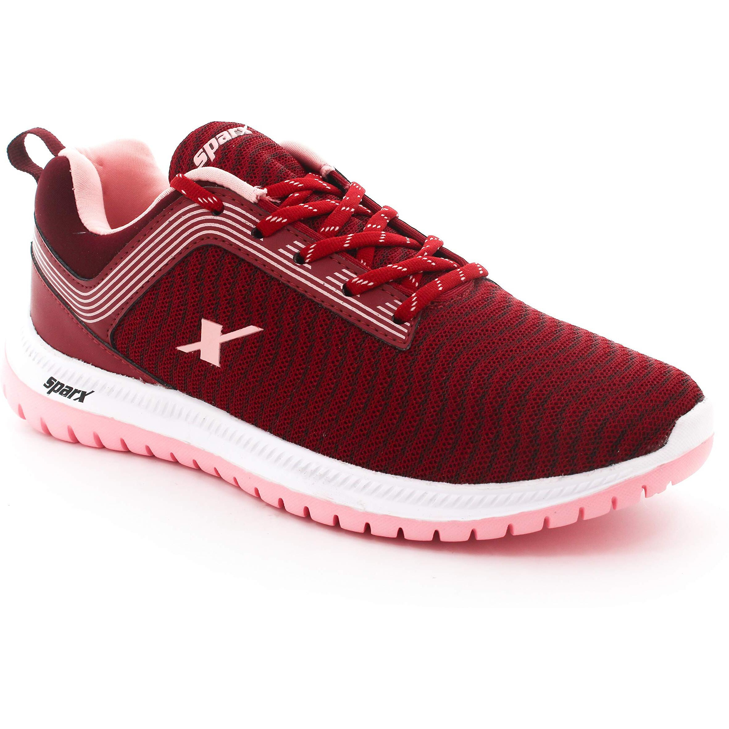 Sparx Womens SL 164 | Enhanced Durability & Soft Cushion | Pink Walking Shoe - 6 UK (SL 164)