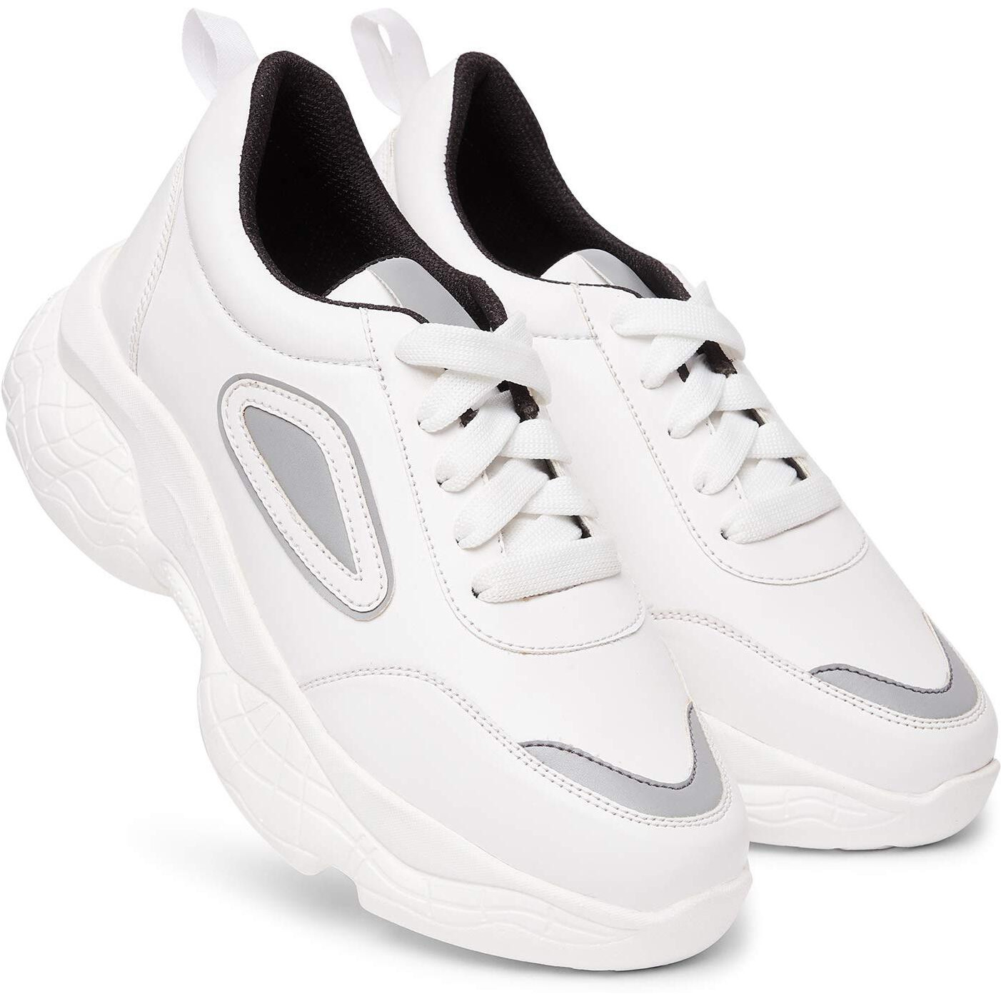 Longwalk Women and Girls Sneakers (5 UK/India 38 Euro) White