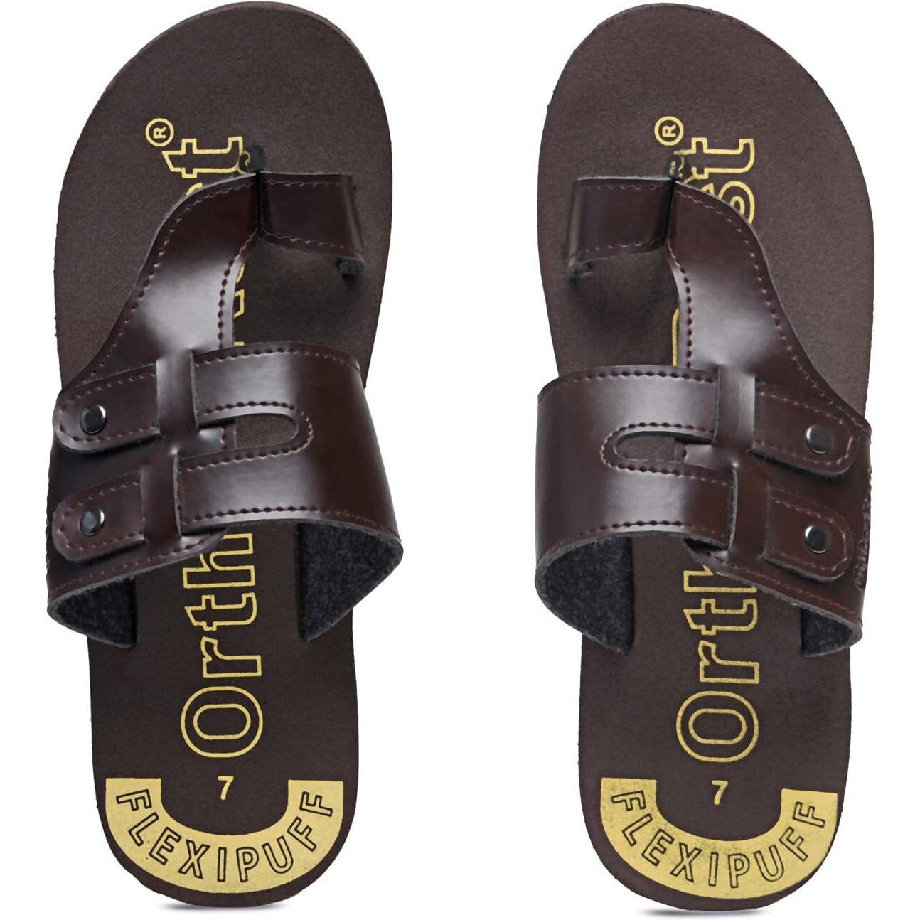 Ortho + Rest Extra Comfortable Ortho Slippers for Men Daily Use | Orthopedic Footwear |Casual Flip-Flops For Men