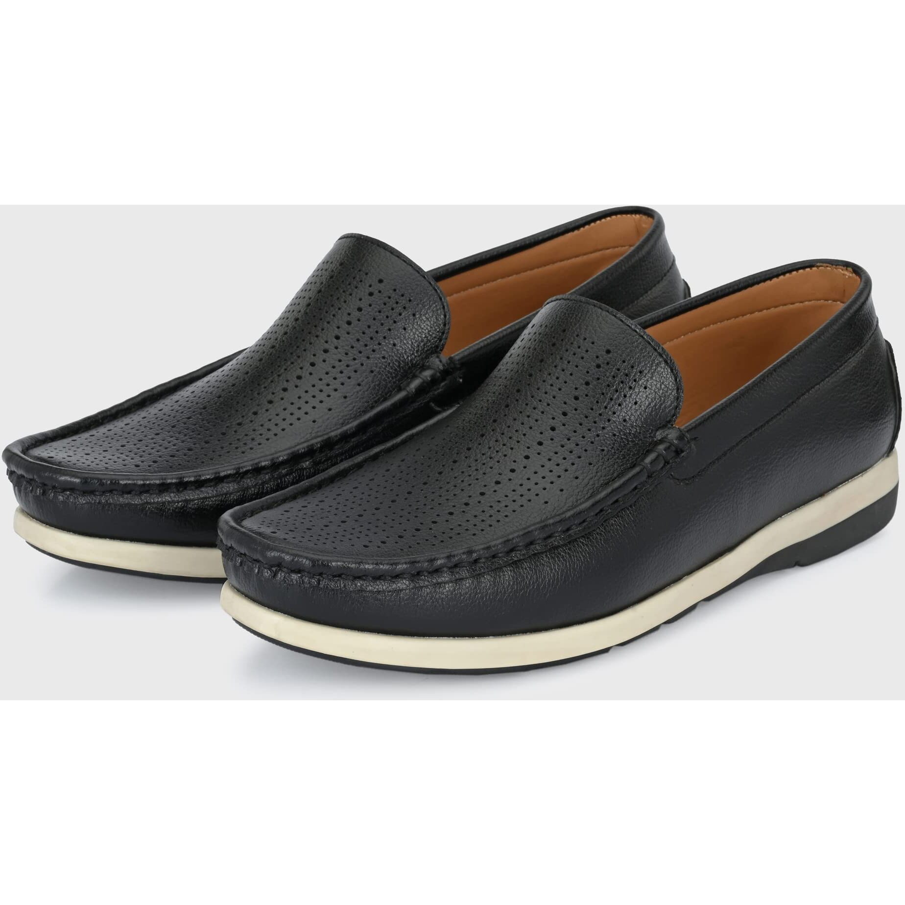 Centrino Men's 9821-1 Loafer, Black, 10 UK