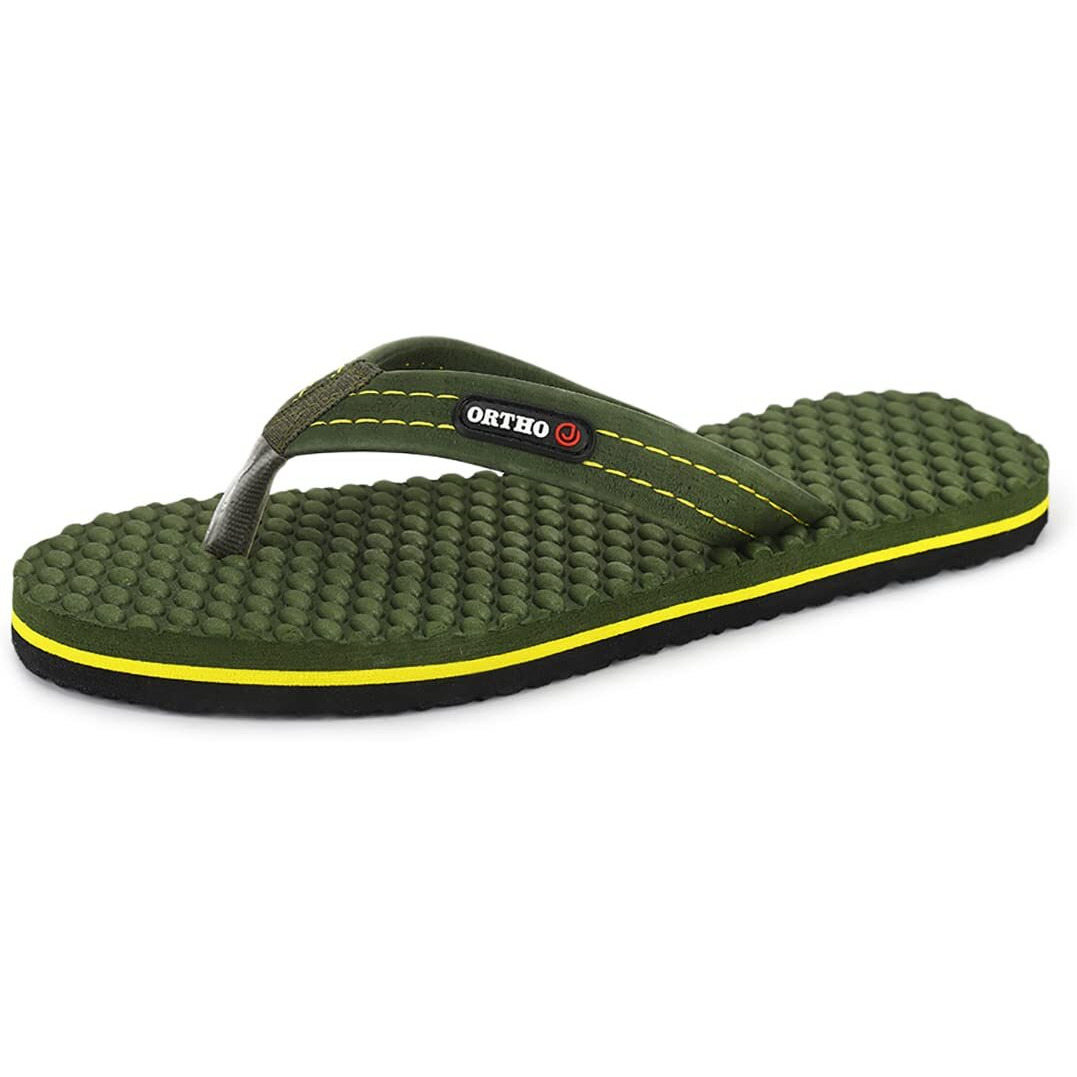 ORTHO JOY House Slipper for Women's Care | Orthopaedic | Diabetic | Acupressure | Comfortable | MCR | Flip Flop Ladies and Girl's Home for Daily Use