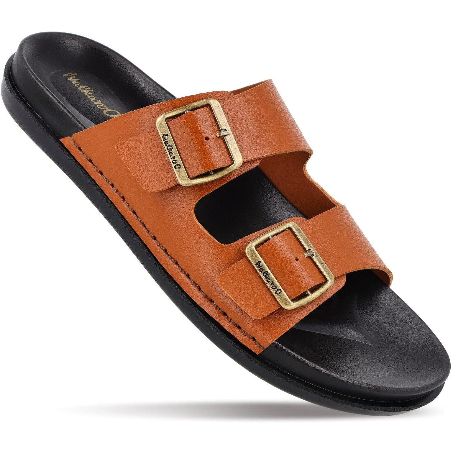WALKAROO Comfort Sandal For Men's|CloudStep Dual-Density PU Sole  Ultimate Comfort|Stylish Casual Wear|WE1337