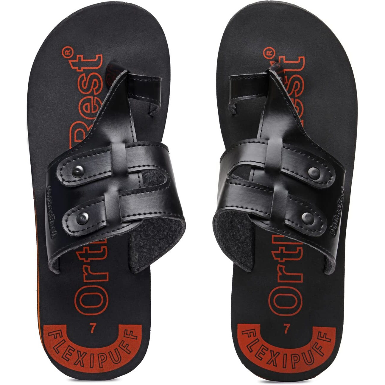 Ortho + Rest Extra Comfortable Ortho Slippers for Men Daily Use | Orthopedic Footwear |Casual Flip-Flops For Men