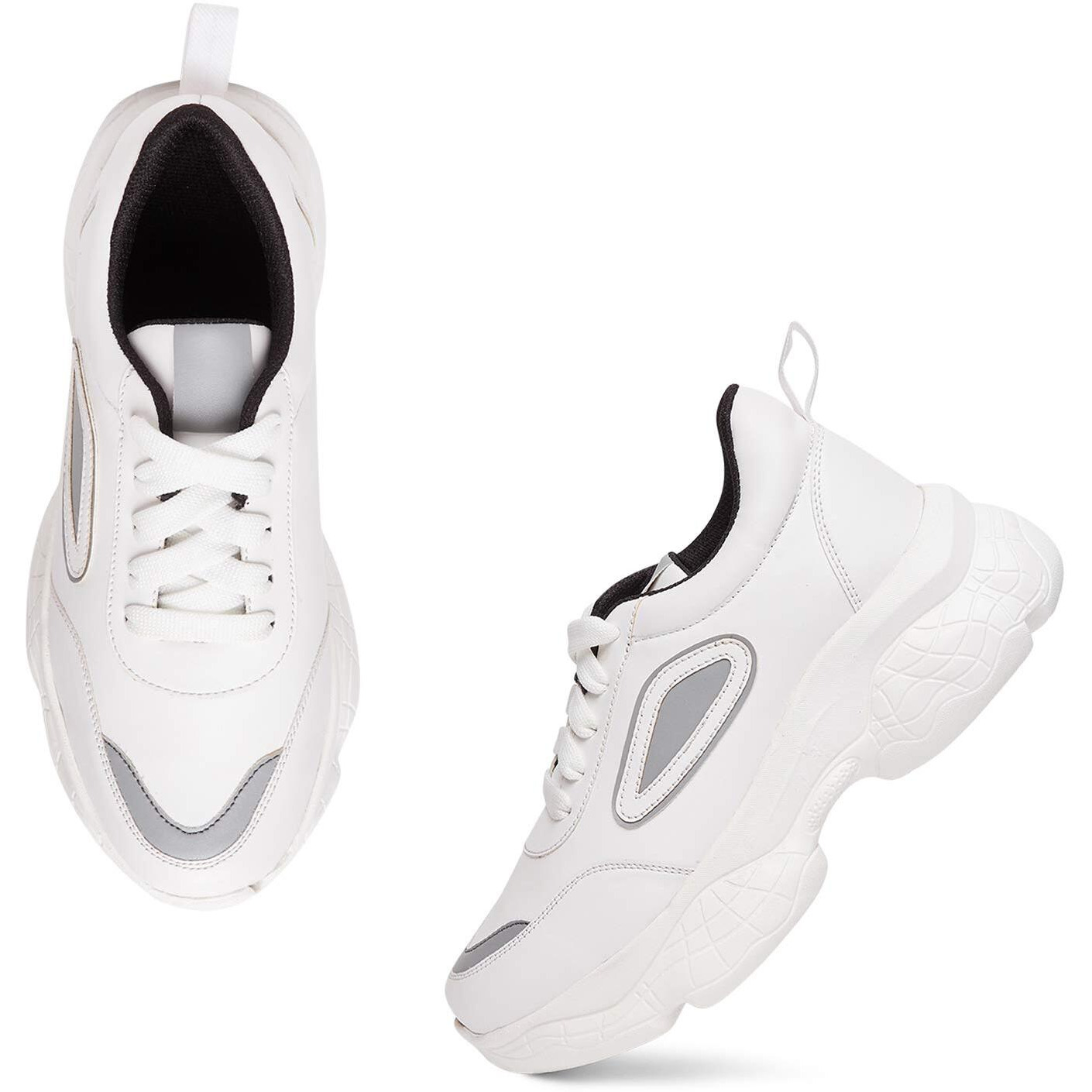 Longwalk Women and Girls Sneakers (7 UK/India 40 Euro) White