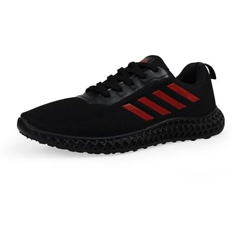 ATHCO Men's Kandy Black Running Shoes_05 UK (ATHDIP-1)