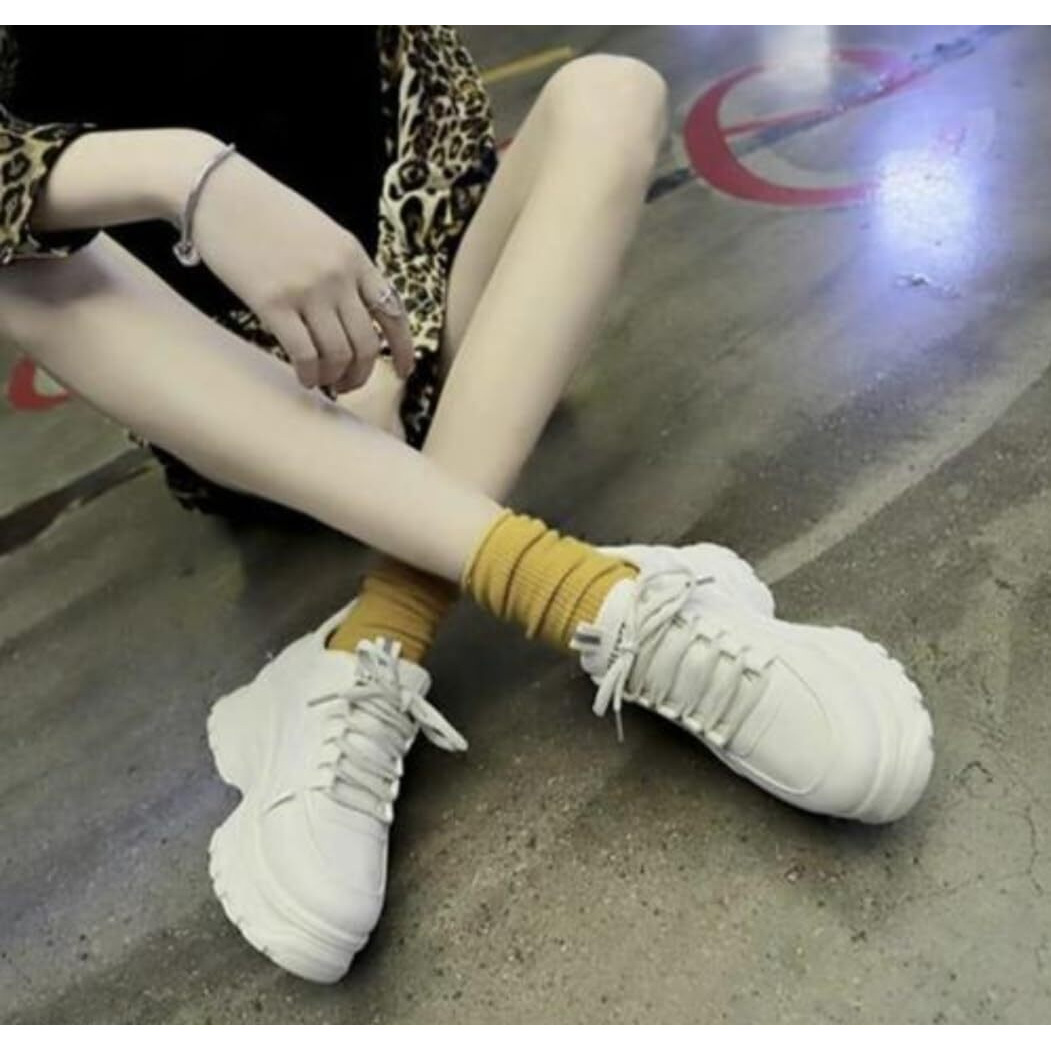 adiso Casual Sneaker Shoes for Womens/Girls (White, 6)