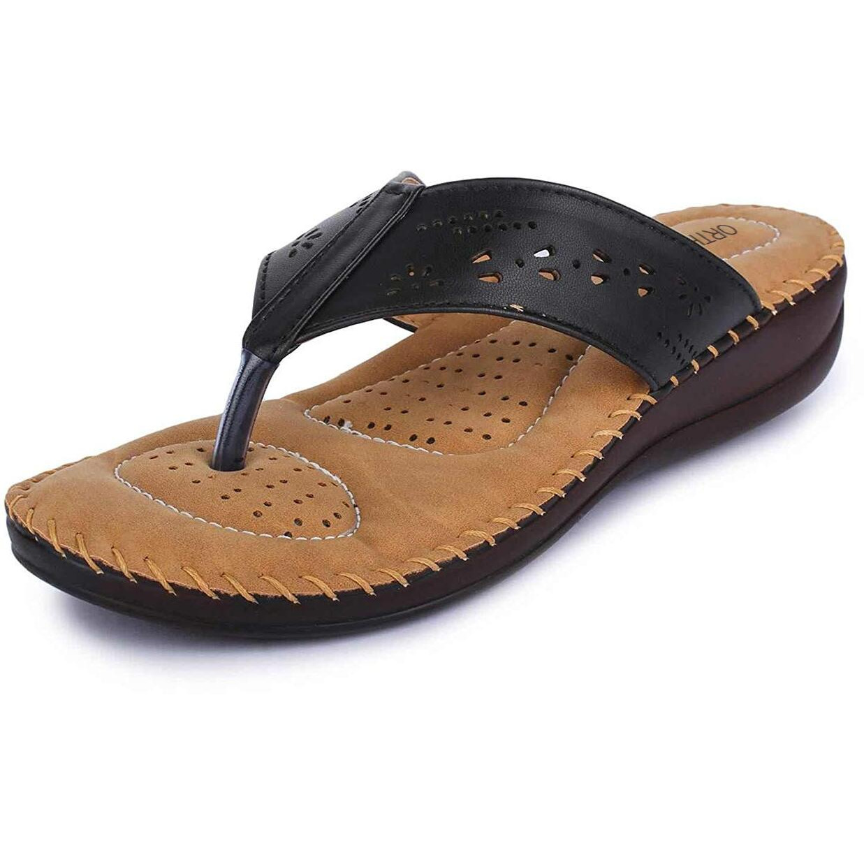 ORTHO JOY Extra Soft Doctor Ortho Slippers for men - 2.5uk