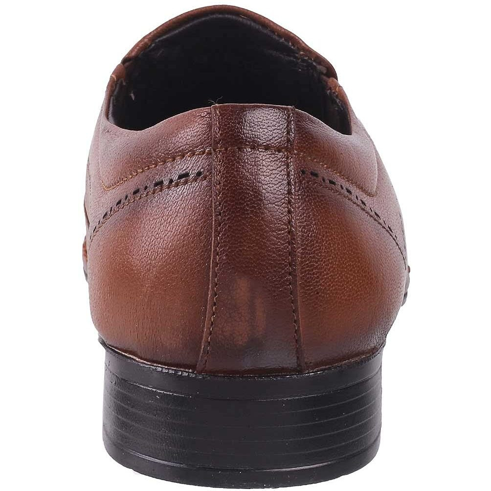 Mochi Mens Leather Tan Mocassin (Size (9 UK (43 EU))
