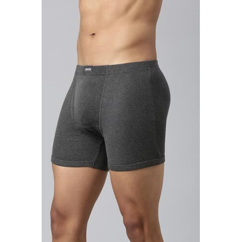 Levis 010 Comfort Boxer Brief for Men with Contoured Double Pouch, Tag Free Comfort & Smartskin Technology (Pack of 2)