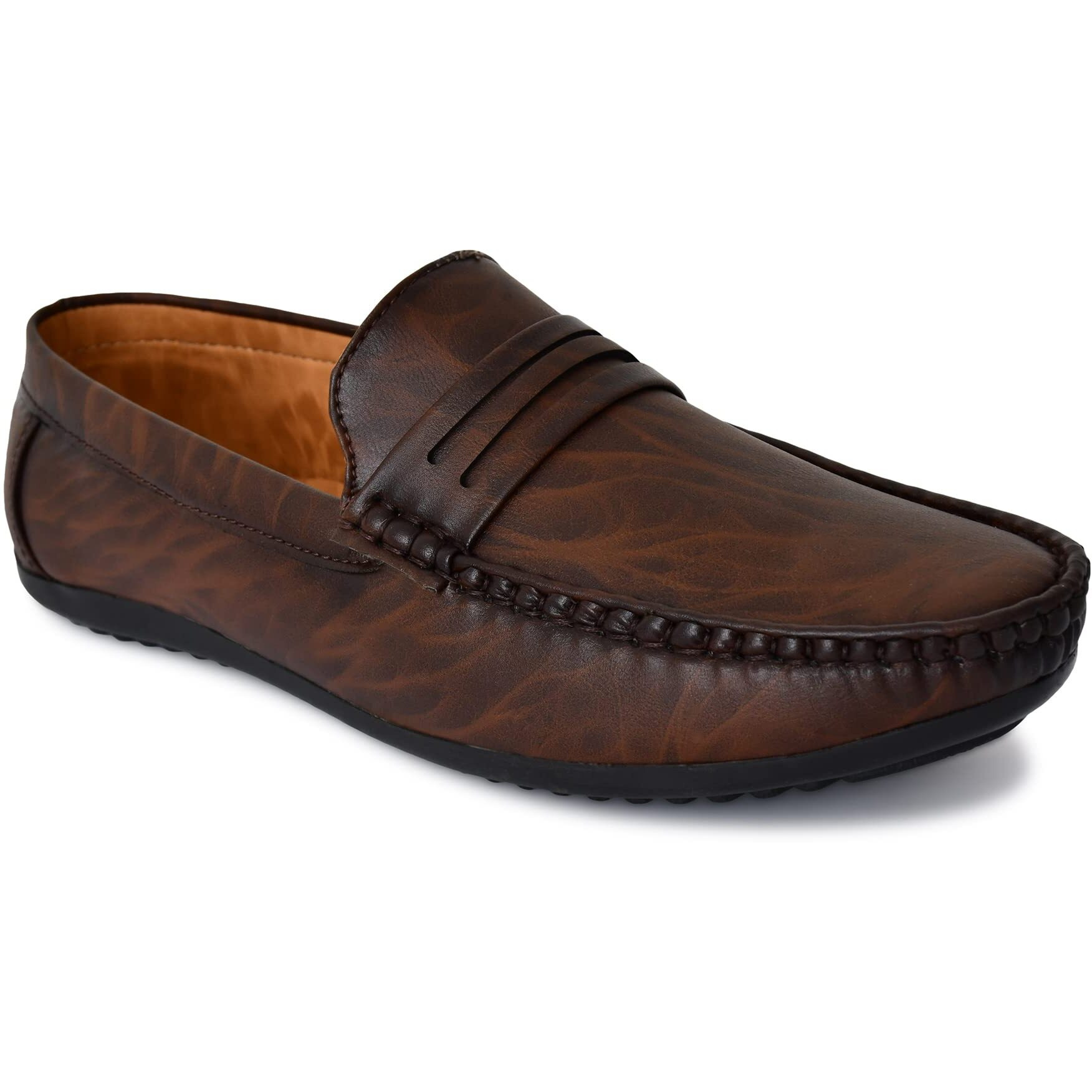 Karaddi Loafer for Mens Shoes Tan Brown Black Shoe for Men Casual