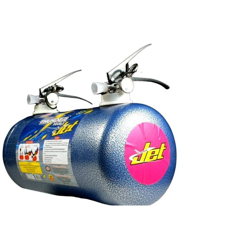 PARTISH Holi Cylinder Double Jet Holi Colour Cloud Gadget-Two Colors One Time Use Holi Cylinder - 5 Kg Natural and Herbal Gulal for Holi and Photoshoots