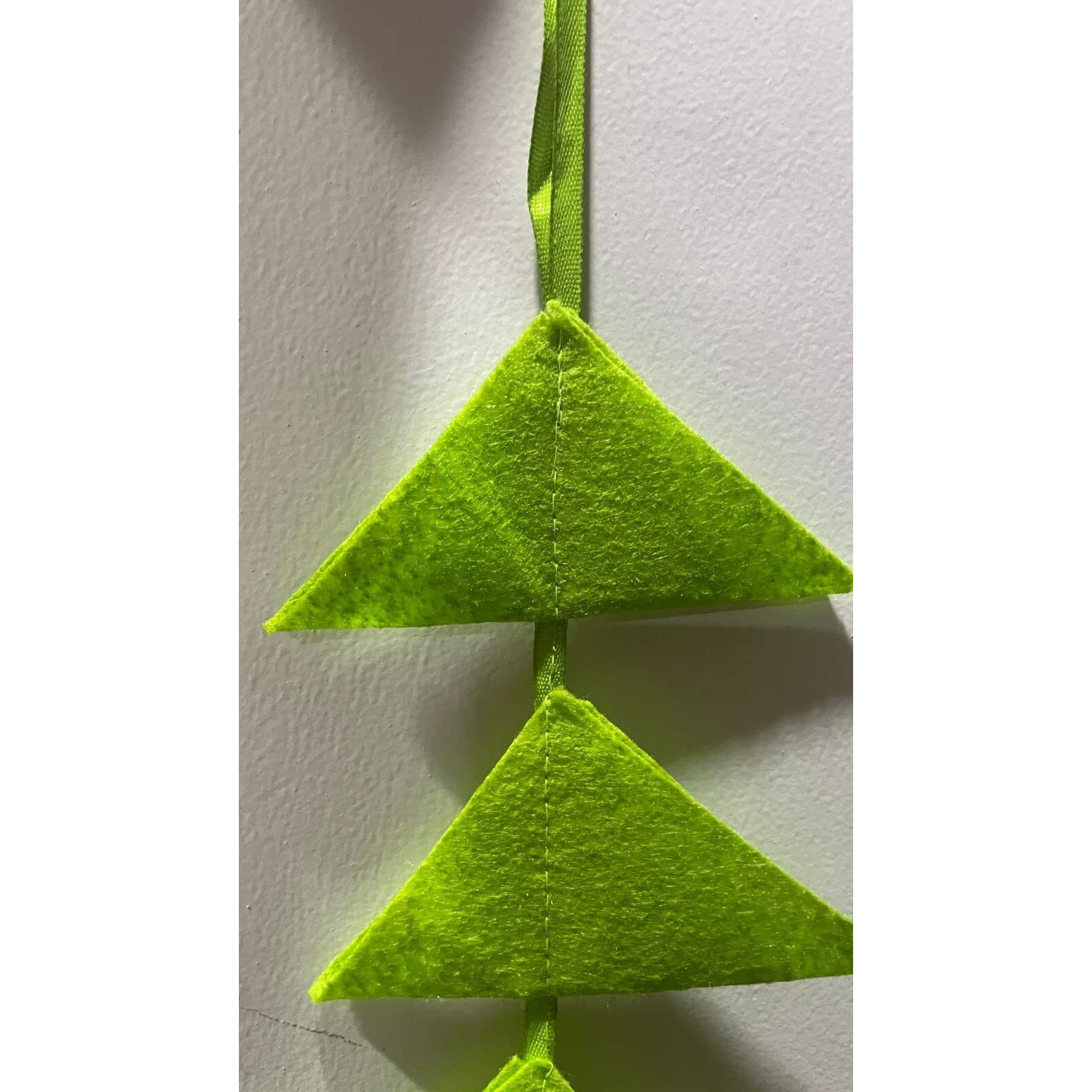 Abhaas Decorative Triangle Felt Fabric Garlands Handmade 4Ft. Hanging Toran Indian For Mehndi, Haldi, Wedding, Party Dcor/Backdrops, Holi, Color Theme Party, Festivals, 135 cm