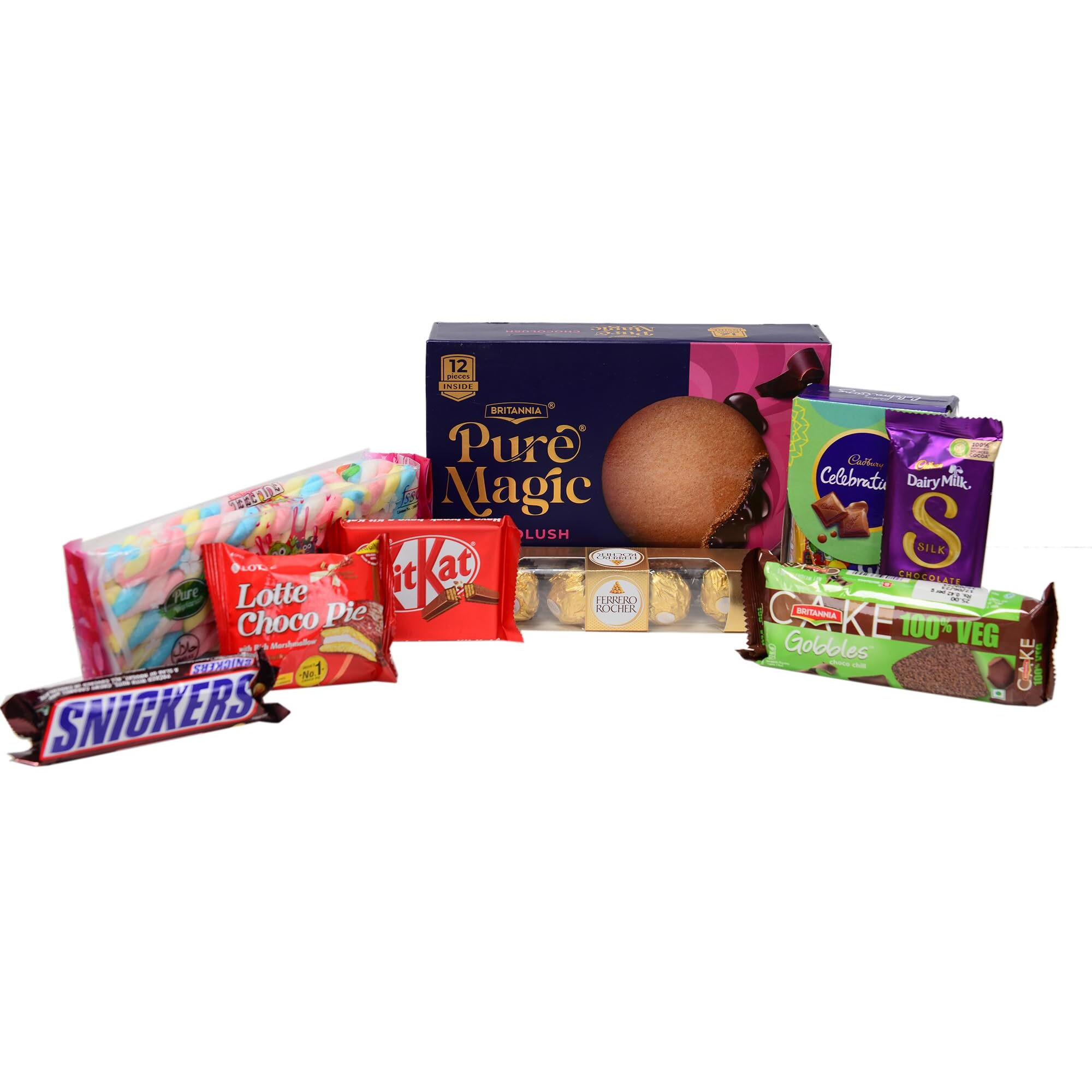 NUTRI MIRACLE Chocolate Gift Hamper - Perfect for Diwali, Birthdays, Holi, Rakhi, New Year, Christmas, and Anniversaries
