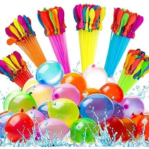 AMFIN (Pack of 222) Holi Water Tap Magic Balloons for Kids - Multicolor