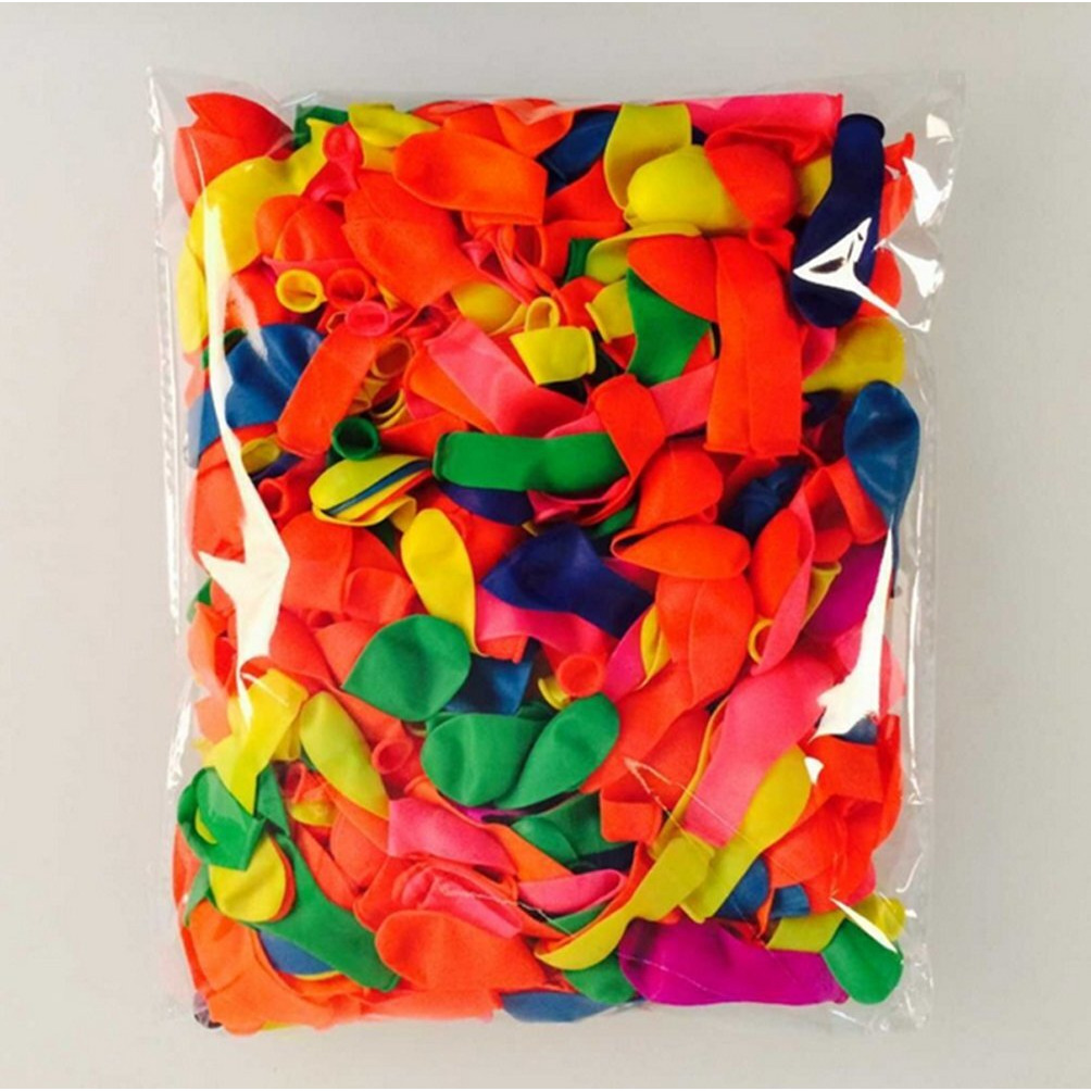 AMFIN (Pack of 500) Non Toxic Holi Water Balloons for Kids - Multicolor