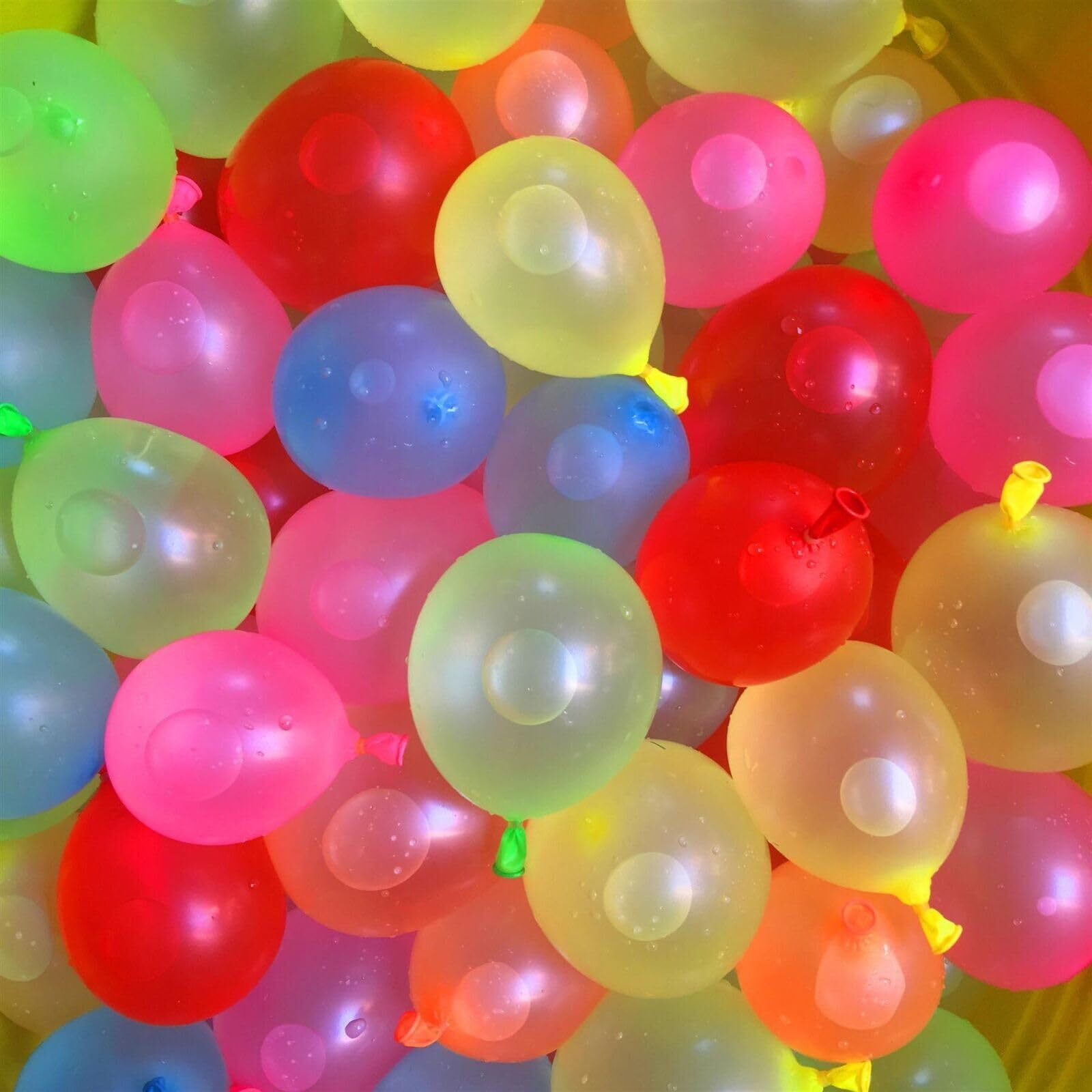 AMFIN (Pack of 1000) Non Toxic Holi Water Balloons for Kids - Multicolor
