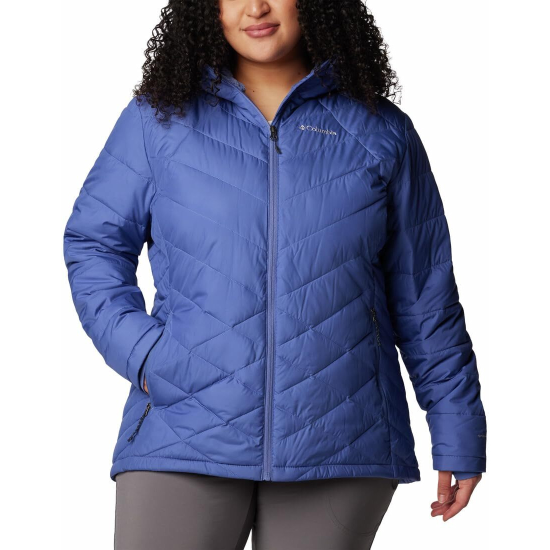 Columbia Womens Heavenly Hooded Jacket, Eve, L
