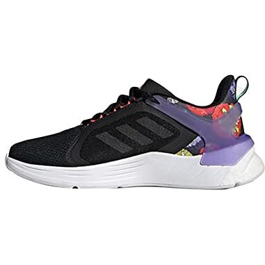 Adidas Womens Response Super 2.0 CBLACK/FTWWHT/LPURPL Running Shoe - 5 UK (GY8605)