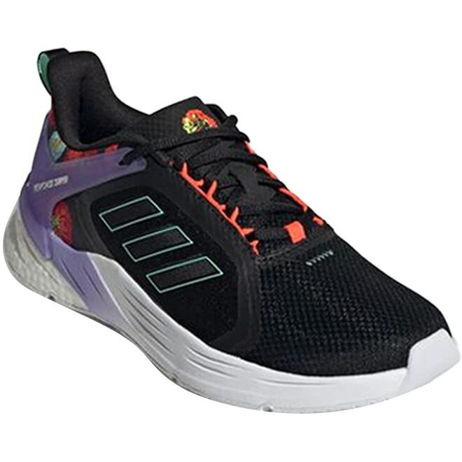 Adidas Womens Response Super 2.0 CBLACK/FTWWHT/LPURPL Running Shoe - 8 UK (GY8605)