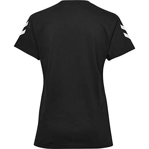 Hummel Men's Solid Regular Fit T-Shirt (203440-2001_Black L)