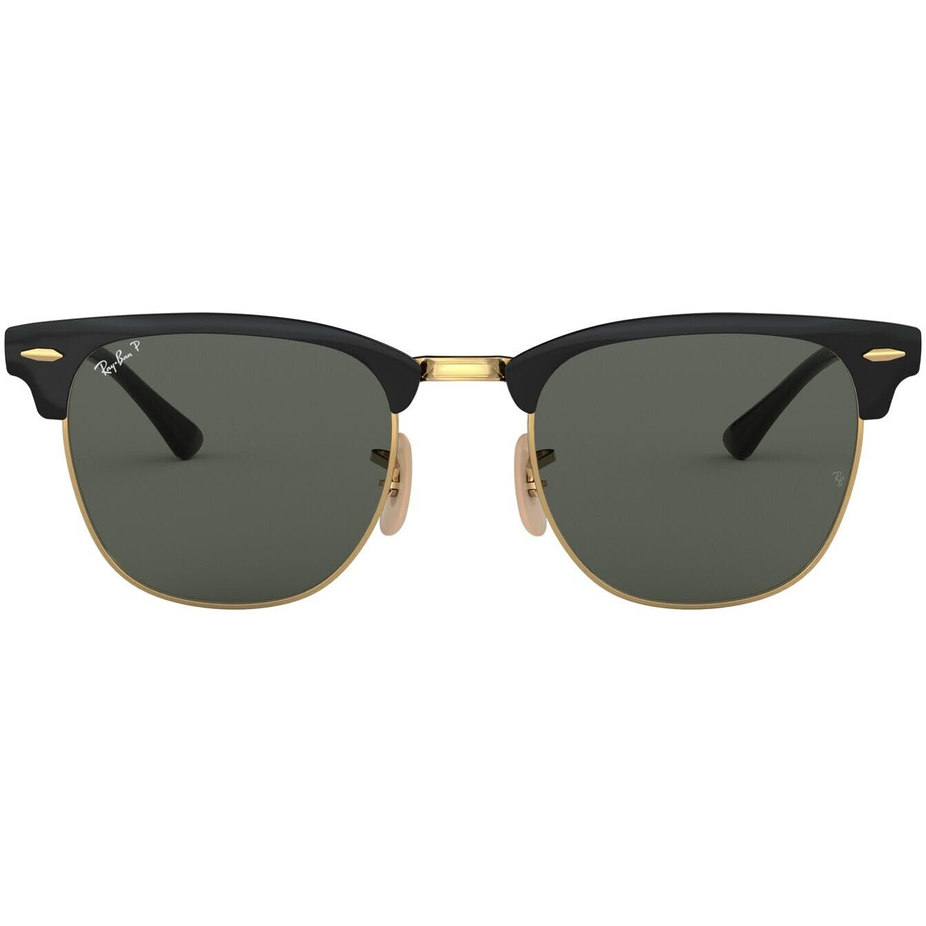 Ray-Ban Unisex Polarized Green Lens Square Sunglasses - 0RB3716187/5851