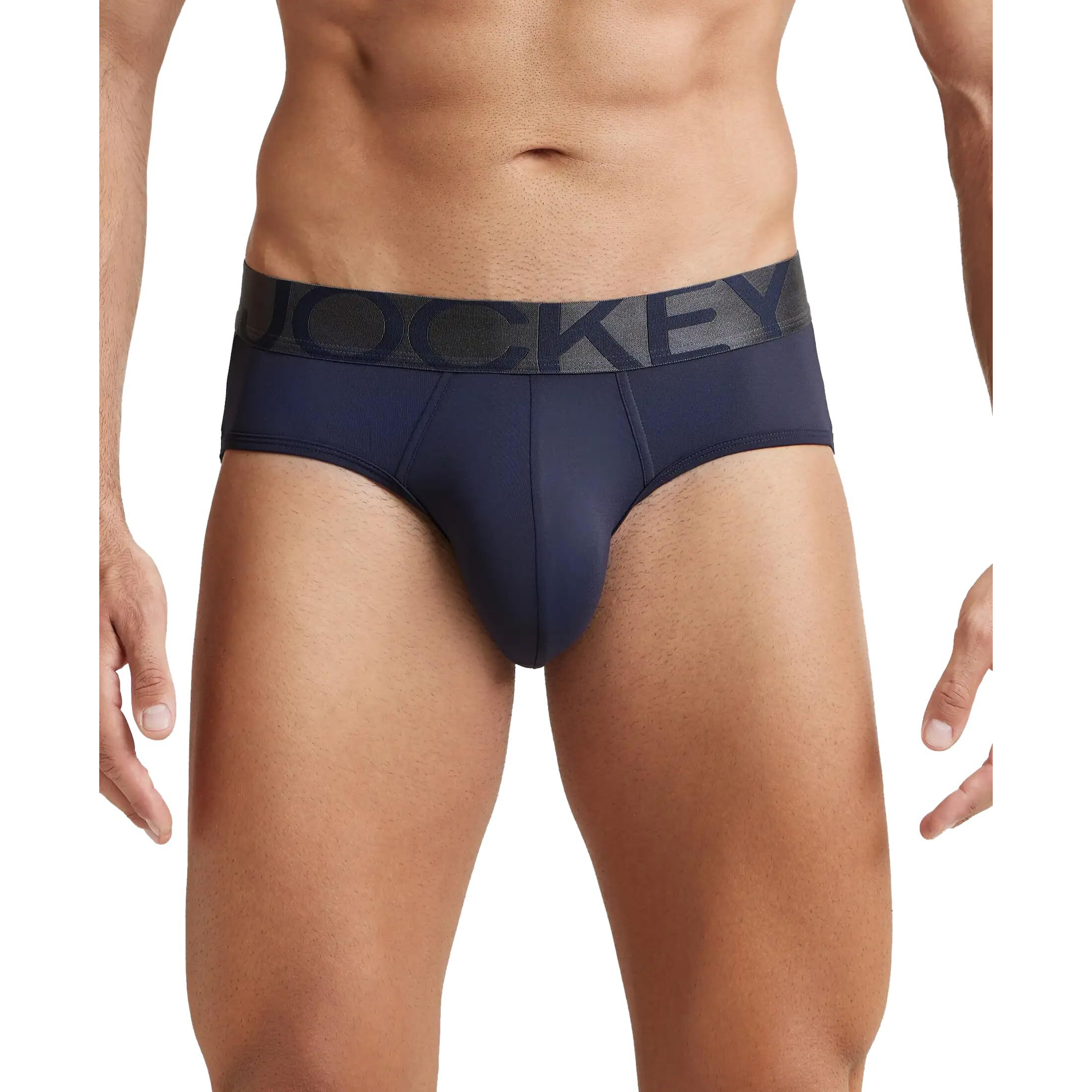 Jockey Men's Cotton Briefs (Pack of 1) (IC27-0105-True Navy_Small_True Navy_S)