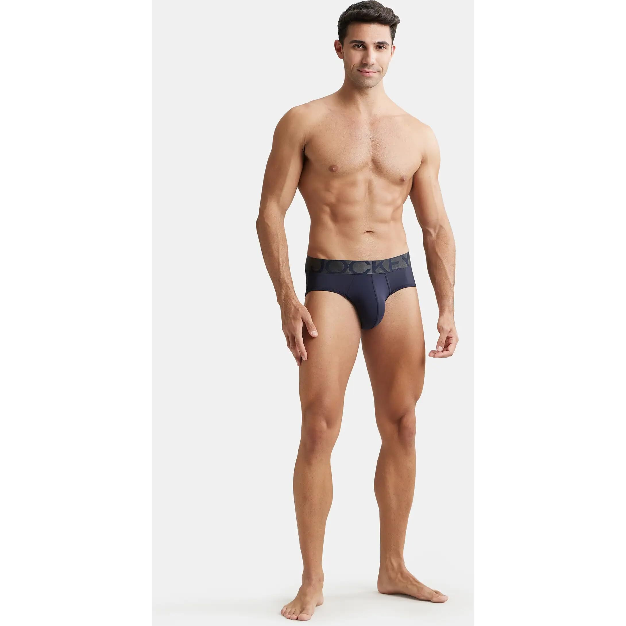 Jockey Men's Cotton Briefs (Pack of 1) (IC27-0105-True Navy_Small_True Navy_S)