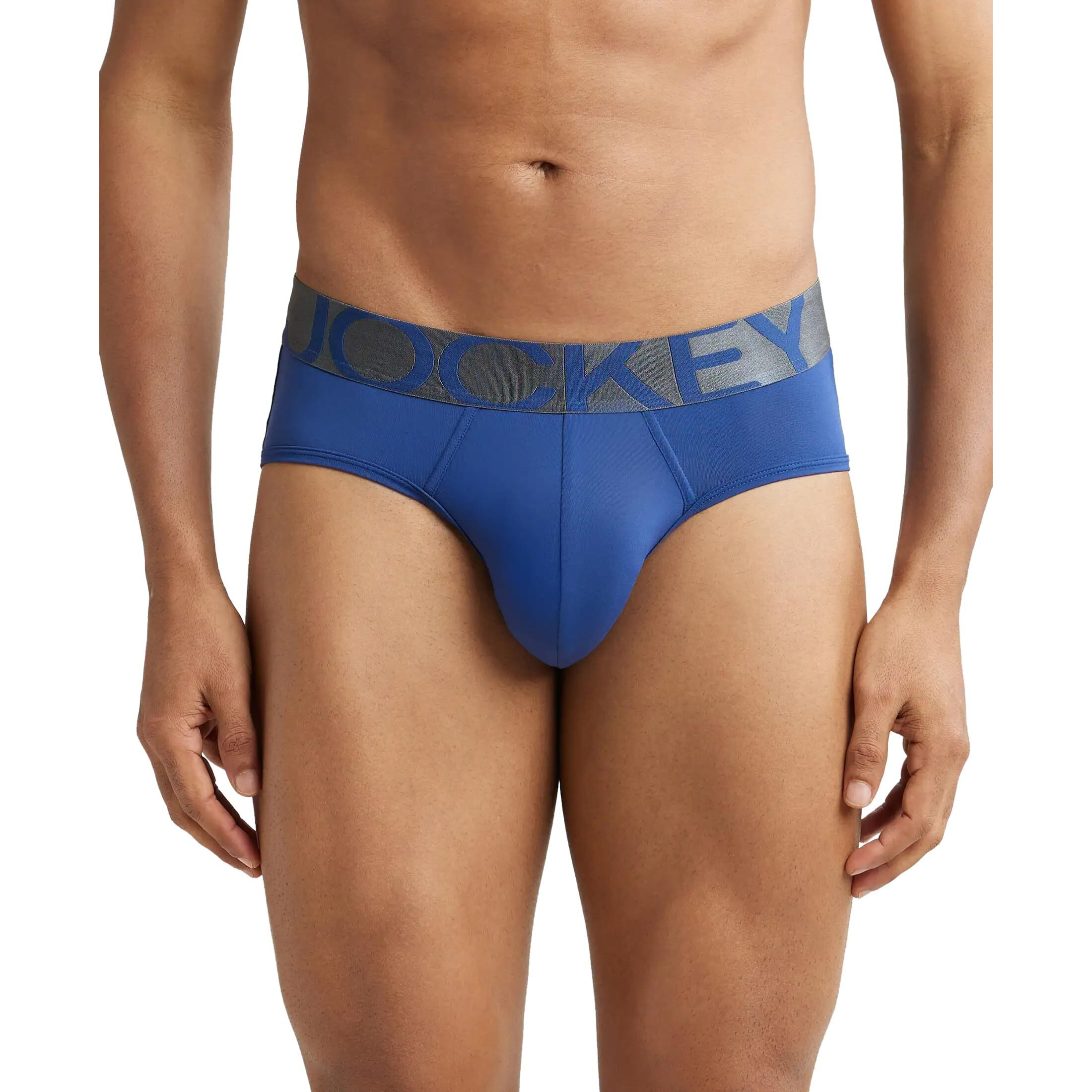 Jockey Men's Cotton Ultra Soft Brief (Pack of 1) (IC27-01_Royal Blue_XL)