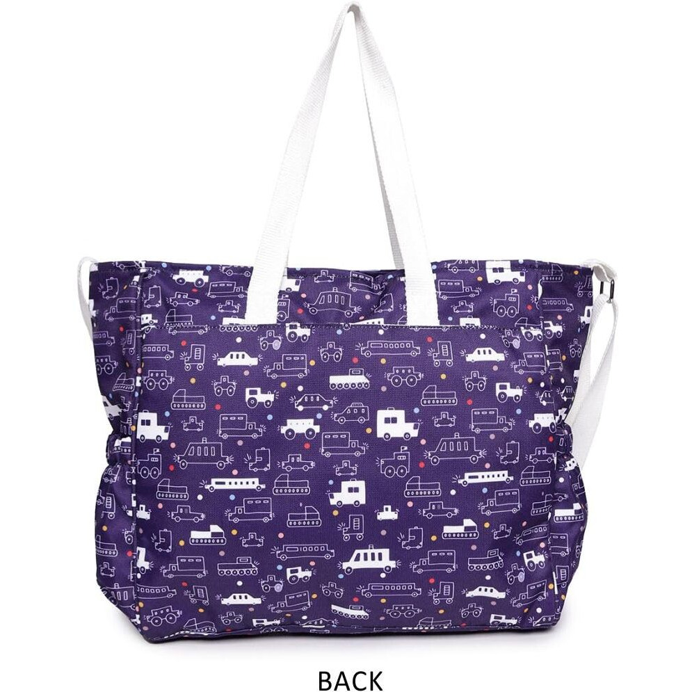 ASTRID Multicompartment Diaper Bag With Mumma Pad For Women (purple)