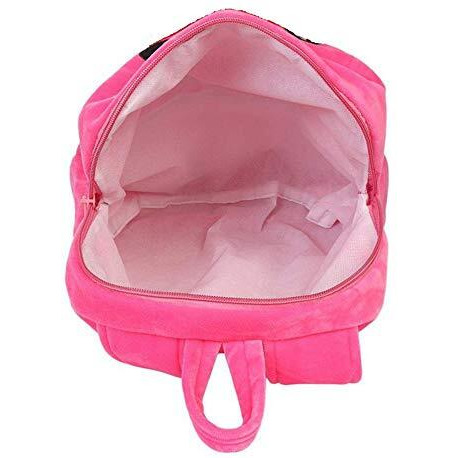 Blue Tree Plush Soft Hello Kitty Cartoon School Bag for Kids/Girls/Boys/Children (Red, 3-5 Years)