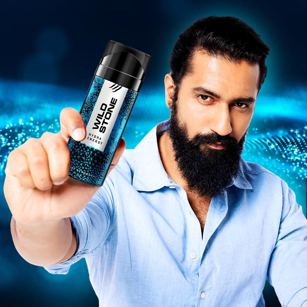 Wild Stone Hydra Energy Deodorant for Men- 150 ml