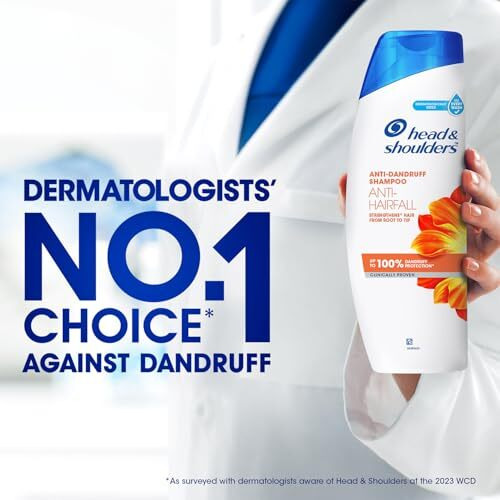 Head & Shoulders , Anti Dandruff Shampoo, Anti Hairfall, 180 ML