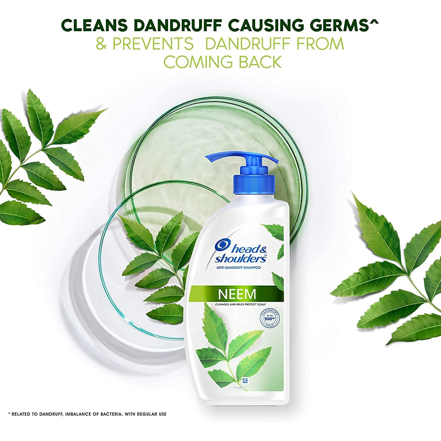 Head & Shoulders Neem, Anti Dandruff Shampoo, 650 Ml