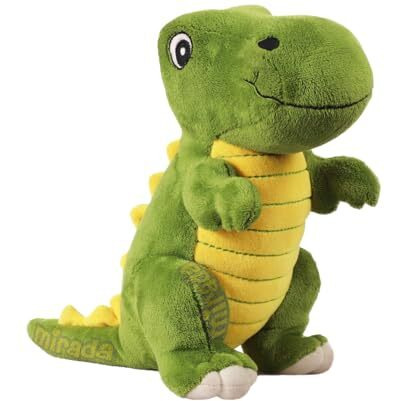 Mirada Super Soft Standing Green and Yellow Dinosaur Soft Toy for Boys/Kids/Girls | Soft Stuffed Plush Animal | - 35cm
