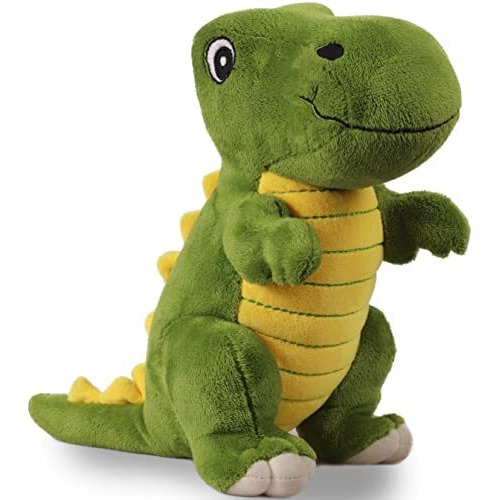 Mirada Super Soft Standing Green and Yellow Dinosaur Soft Toy for Boys/Kids/Girls | Soft Stuffed Plush Animal | - 35cm